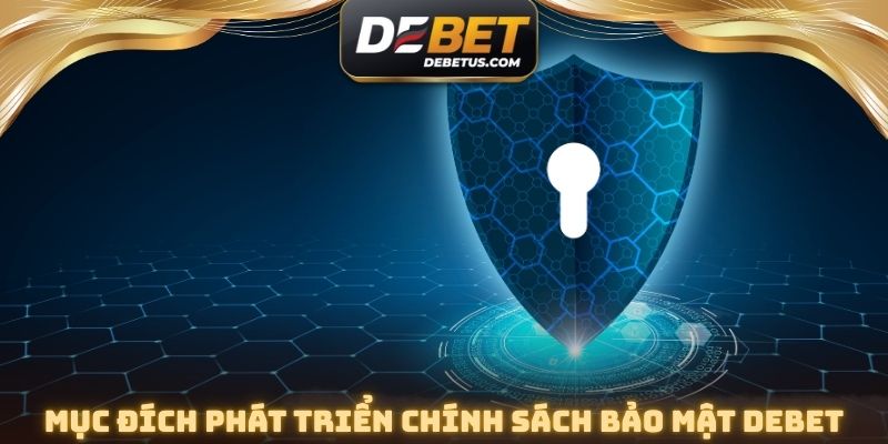 Mục đích phát triển chính sách bảo mật DEBET
