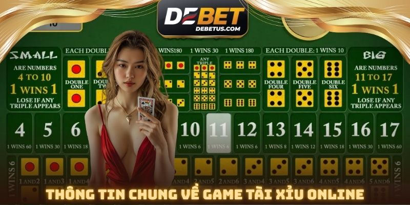 Thông tin về game Tài Xỉu online có tại nhà cái DEBET